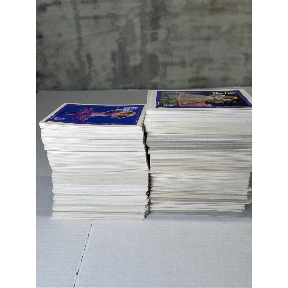 Vintage 1980s Assorted Barbie Mattel Trading Cards Lot 840 Fashion Facts